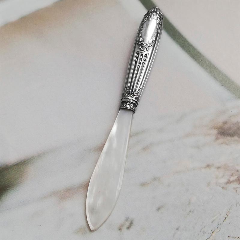 フランス アンティーク マザーオブパール ナイフ