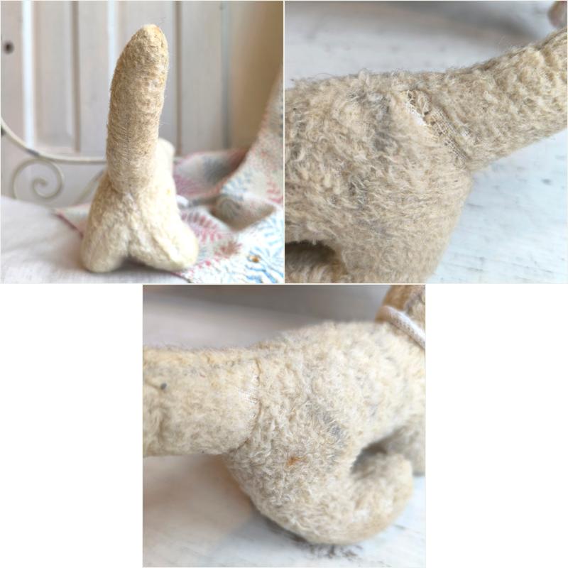 ドイツ製 グリーンアイ 猫のぬいぐるみ ドイツヴィンテージ : BAU