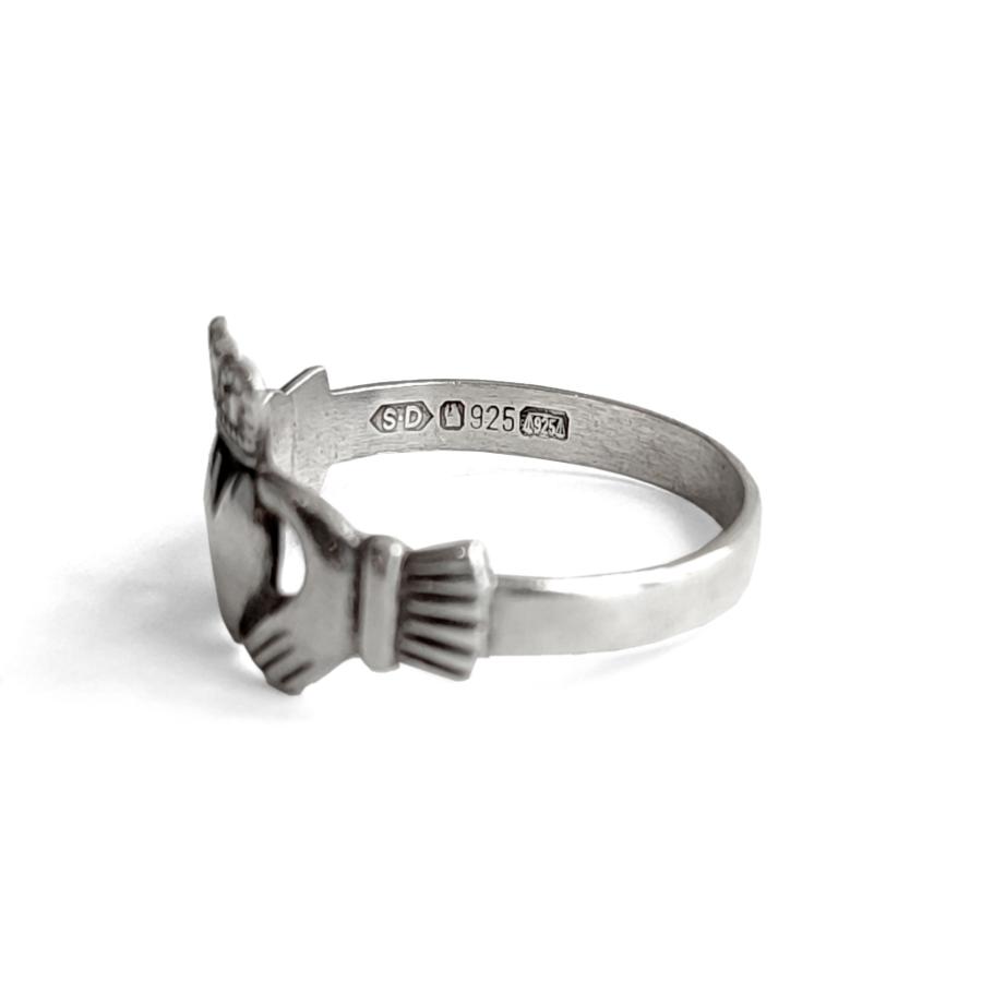アイルランドヴィンテージ スターリングシルバー Claddagh クラダ