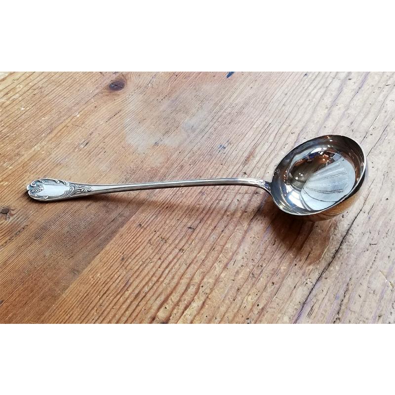 フランスアンティーク シルバー スープ レードル