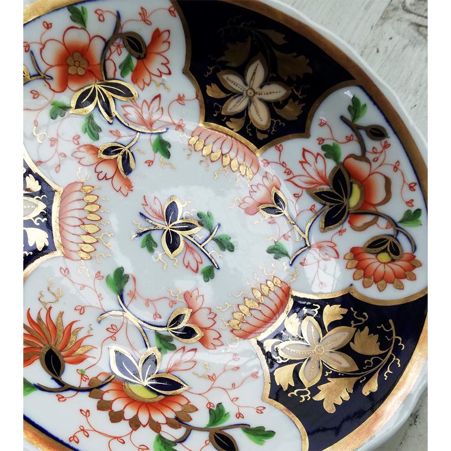 Spode アーリーヴィクトリアン 伊万里スタイル トゥルートリオ