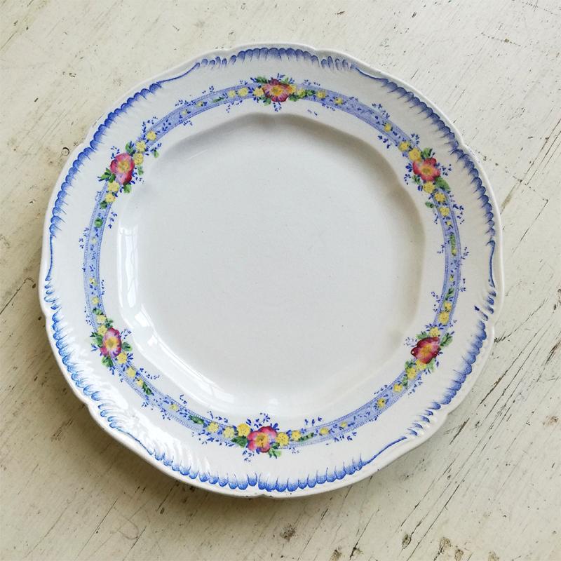 Creil et Montereau クレイユモントロー “Antoinette” プレート