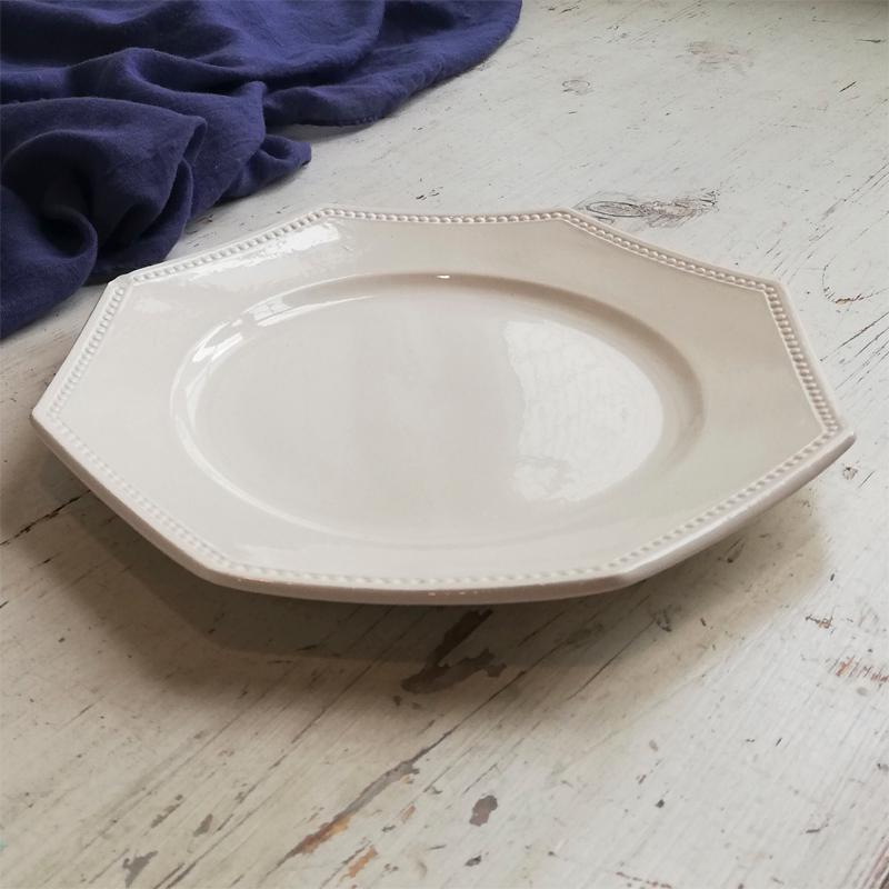 Sarreguemines サルグミンヌ オクトゴナル プレート フランス