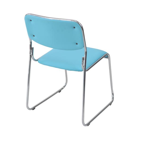 ライトブルー椅子 5脚セット ライトブルー椅子 5脚セット