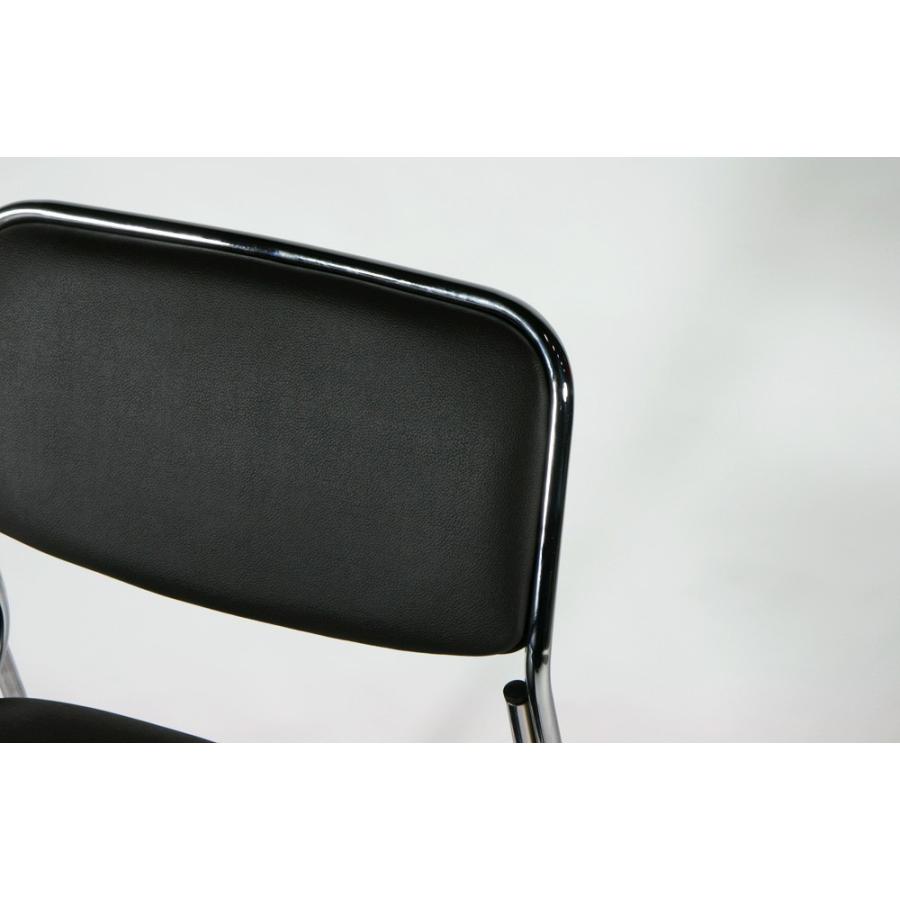 スタッキングチェア 6脚セット ミーティングチェアパイプ椅子 12カラーから選べる｜bauhaus1｜19