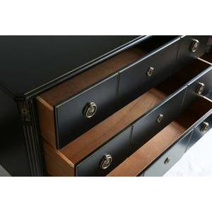 ロココ調 3段チェスト 完成品 木製 約W100×D44×H80.5cm 収納 引き出し
