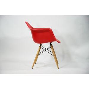 イームズ アームシェルチェア ダイニングチェア ドゥエルベース レッド