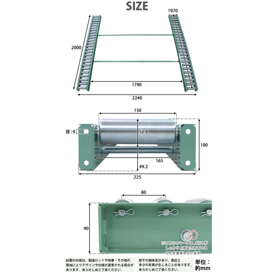 ブランド登録なし ローラーコンベア コンベア 40ftコンテナ対応 全長12m 重量用 コンテナ用 6セット 耐荷重約1t 1000kg/m 40HQ スチール製 ローラー幅約150mm 径約50.8mm : BAUHAUS - 通販 - Yahoo!ショッピング ブランド登録なし ローラーコンベア コンベア 40ftコンテナ対応 全長12m 重量用 コンテナ用 6セット 耐荷重約1t 1000kg/m 40HQ スチール製 ローラー幅約150mm 径約50.8mm : BAUHAUS - 通販 - Yahoo!ショッピング