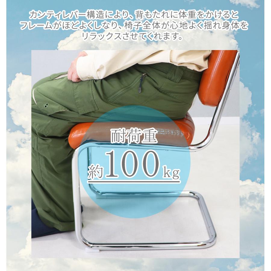 カンティレバーチェア カンチレバーチェア ダイニングチェア チェスカ