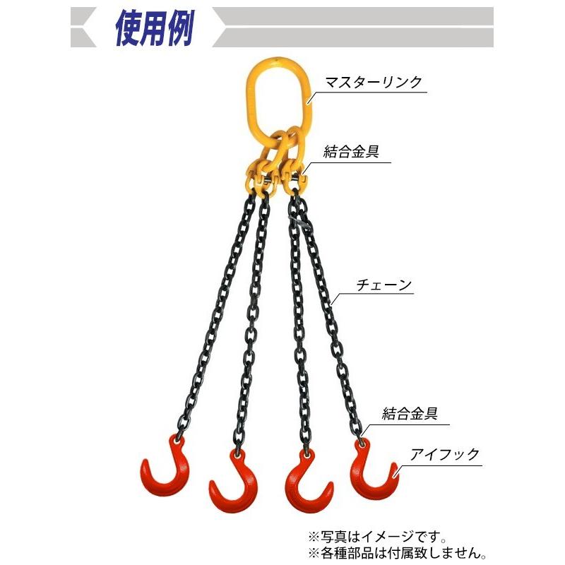 アイフック 使用荷重約2t 約2000kg G80 鍛造 エコノミーモデル ラッチ