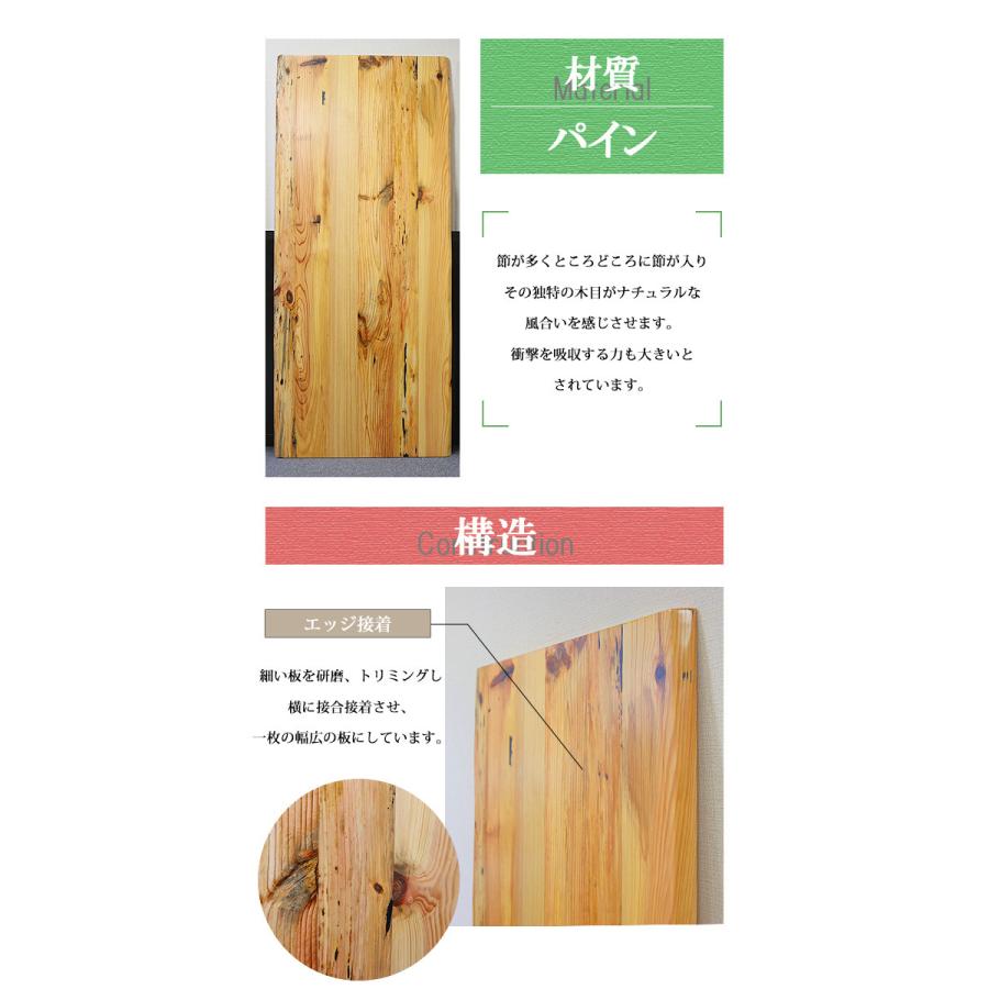 手動 W1200×D700×H735〜1185mm パイン材 高級 木製 天板 グロス加工 耐荷重約70kg(脚部) スタンディングデスク 上下昇降 デスク 手動昇降 上下昇降 【差し込み】