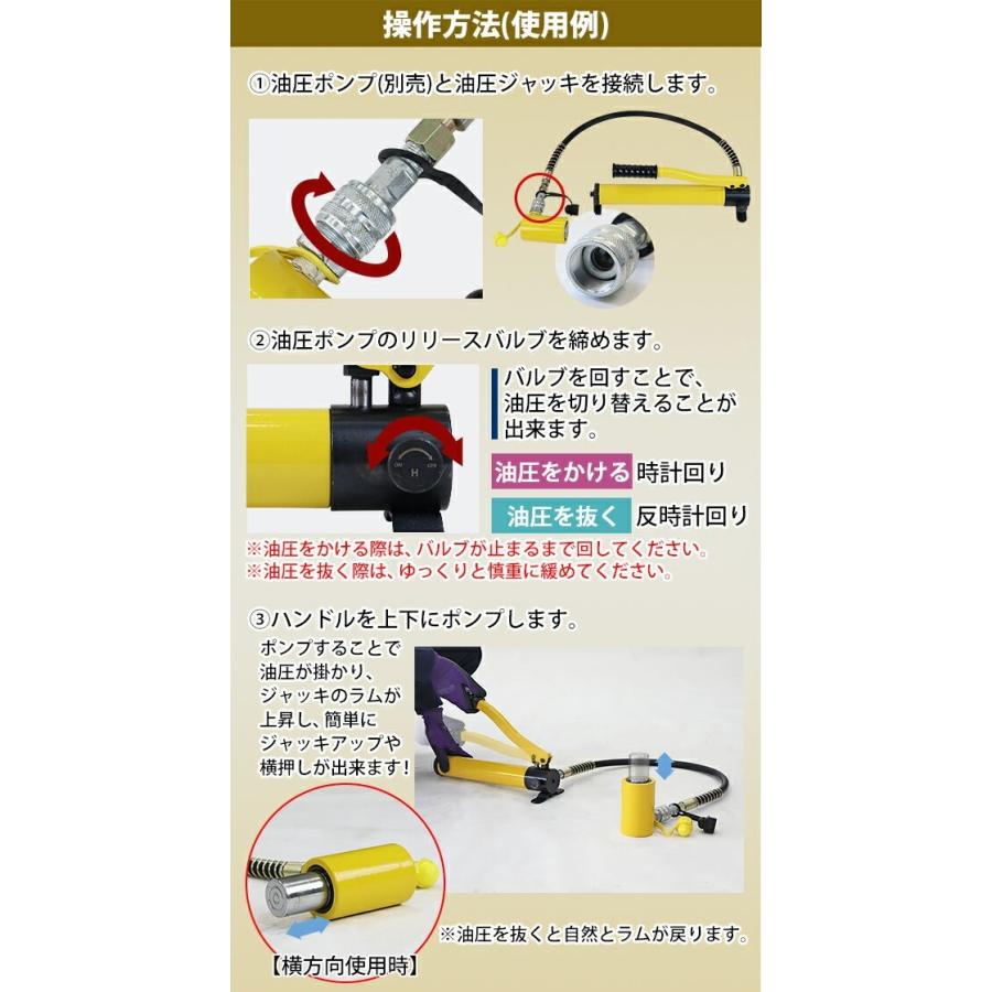 油圧ジャッキ 油圧シリンダ シリンダジャッキ 手動油圧ポンプ用 油圧ジャッキ 油圧シリンダ シリンダジャッキ 手動油圧ポンプ用