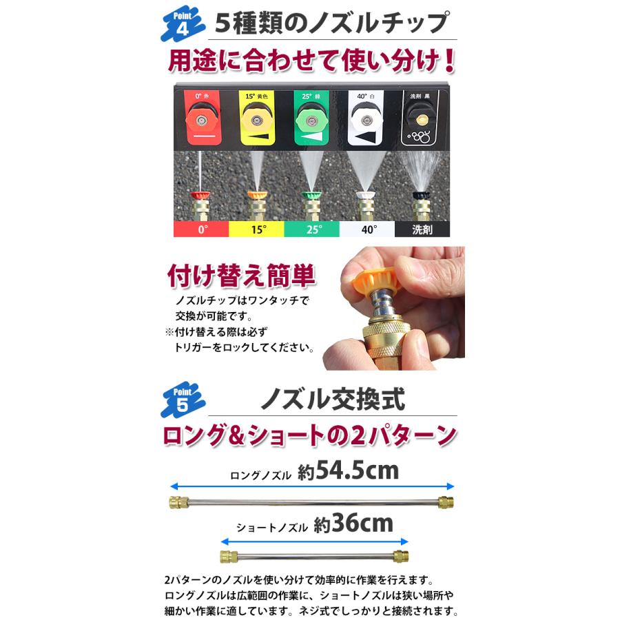 エンジン式 高圧洗浄機 定格出力 約19.5MPa 定格給水量 約9.5L/min