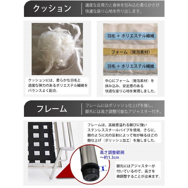 コルビジェデザイン LC3 COMFORT 3P ホワイト 3人掛け トリプルソファ