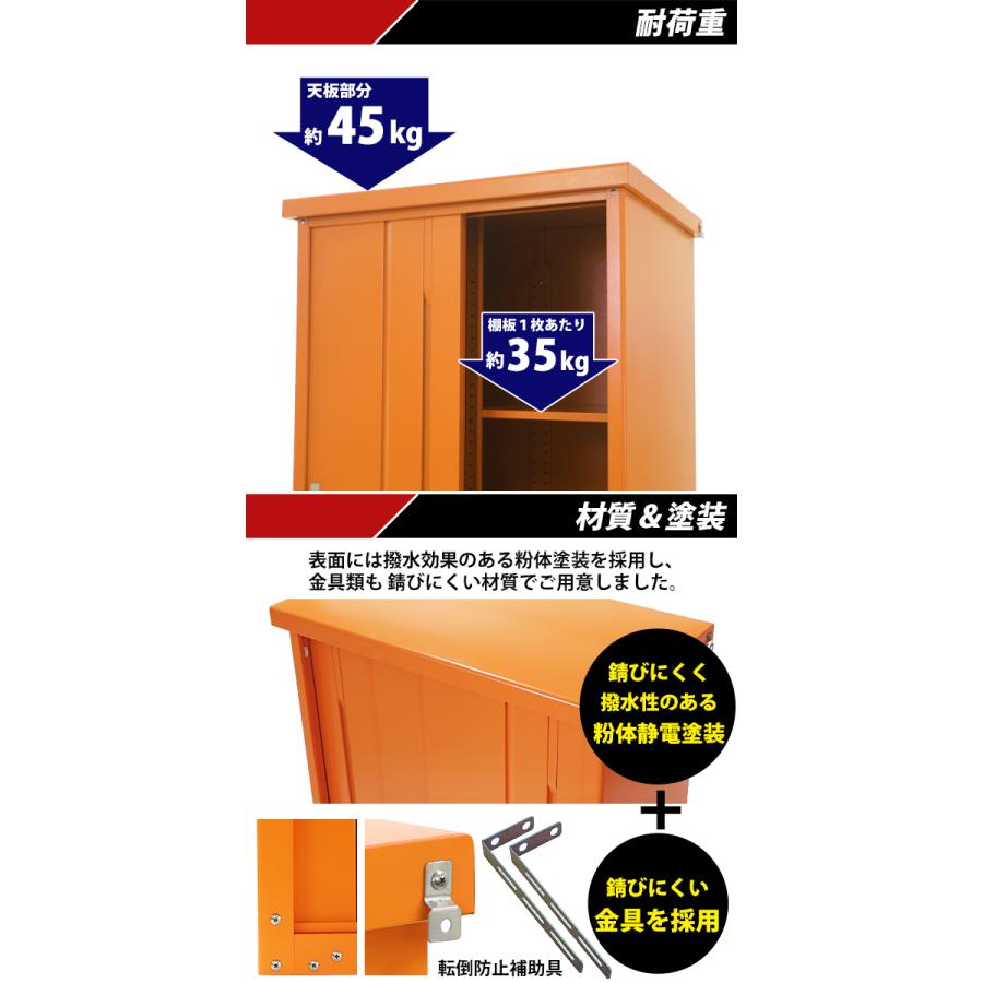 スチール 物置 (タイムセール)約0.9坪 引取り限定 楽天市場】訳あり 送料無料 屋外物置 スチール製 家庭用収納庫
