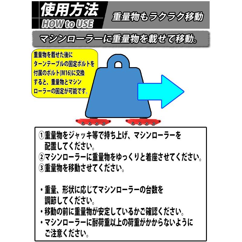 海外輸入 マシンローラー 耐荷重約12t ポリウレタン製ホイール 2台 2台セット 360 ターンテーブル 回転台 運搬ローラー 重量物 低床 ポーター 赤 レッド Roller12tp2 売り切れ必至 Orientalweavers Com