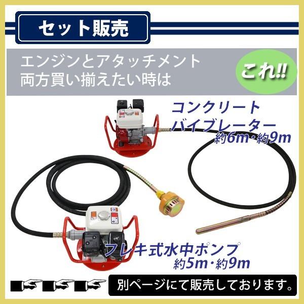 ポンプ 水中ポンプ 土木 建築 工事 フレキ式水中ポンプ 単品