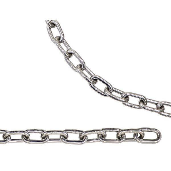 ステンレスチェーン チェーン 線径約10mm 使用荷重約1t 約1000kg 約8m