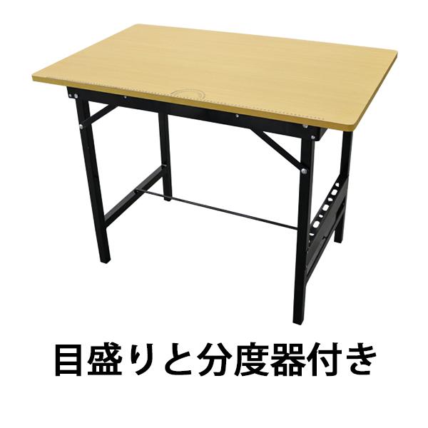 ワークテーブル ワークベンチ 黒 工作台 作業台 作業台幅約1000mm 作業台奥行約600mm 作業台耐荷重約80kg DIY 日曜大工 万能作業台 | ブランド登録なし