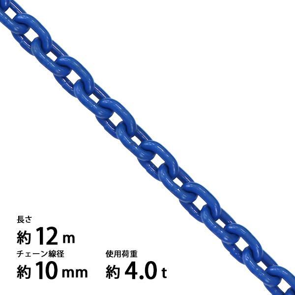 チェーン 線径約10mm 使用荷重約4t 約4.0t 約4000kg 約12m G100 ハイグレードモデル 鎖 くさり 吊り具 チェーンスリング  スリングチェーン リンクチェーン :g100b-chain-10mm-12m:BAUHAUS2 - 通販 - Yahoo!ショッピング