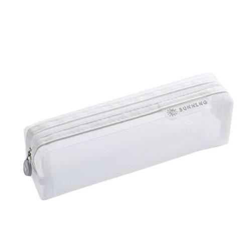 ジャング 文具ケース 透明 ペンケース ファスナー開閉 鉛筆袋 筆箱 筆入れ ペンポーチ ペンポーチ 収納ポーチ 在庫有