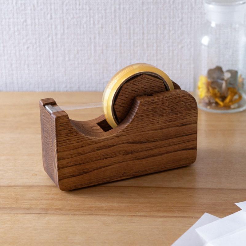 テープカッター 卓上 日本製 国産材 木製 天然木 セロハン シンプル おしゃれ 重い 安定 ギフト 文房具 入学祝い 入社祝い ギフト プレゼント クリスマス Oa Te 1 木の雑貨 バウム 通販 Yahoo ショッピング