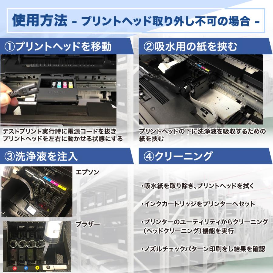 バウストア 洗浄液 クリーニングキット インクジェットプリンター