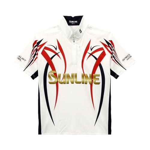 サンライン シャツ PRODRYシャツ半袖 SUW-04502CW ホワイト Sサイズ サンライン] シャツ PRODRYシャツ(半袖) SUW-04502CW ホワイト Sサイズ