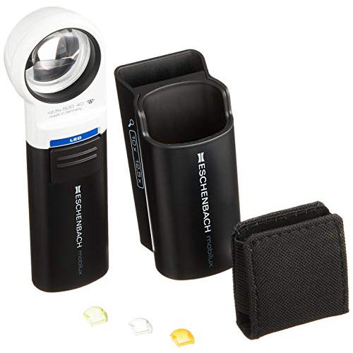 エッシェンバッハ mobiluxLED+mobase LEDワイドライトルーペ&専用