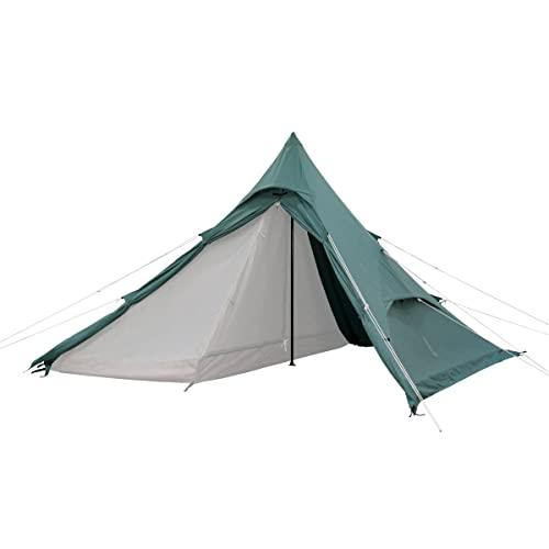 DOD(ディーオーディー) ワンポールテントRX(M) TC【1~4人用】 スカート付き TCフライ T3-949-BL ブルー (約)W300×D300×H210cm DOD(ディーオーディー) ワンポールテントRX(M) TC【1~4人用】 スカート