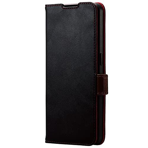 OPPO Reno9 A ブラックY!mobile版　美品　ELECOMケース エレコム OPPO Reno9 A / Reno7 (OPG04) ケース カバー 手帳型 耐衝撃