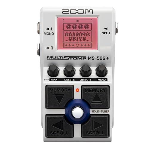 ZOOM / MS-50G+ マルチストンプペダル ホワイト ZOOM ズーム MS-50G+マルチストンプペダル ホワイト 白 マルチレイヤー