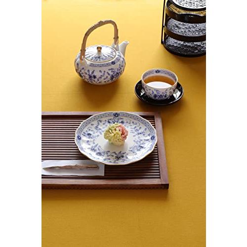NARUMI(ナルミ) 湯呑 セット ミラノ ブルー 茶器揃(茶托付) 5個 NARUMI(ナルミ) 湯呑 セット ミラノ ブルー 茶器揃(茶托付) 5個