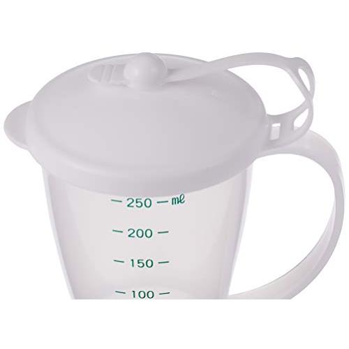 小森樹脂 コップ 倒れない 安定 ストロー付きコップ ホワイト 300ml 日本製 8-4235-01｜baxonshop-honten｜03