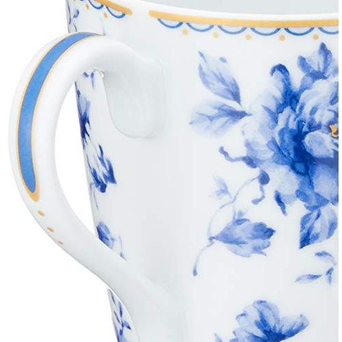 NARUMI(ナルミ) マグカップ ブルーフラワー 300cc 花柄 おしゃれ かわいい 藍色 プレゼント 電子レンジ温め対応 日本製 ギフトボックス付き 41373-6152｜baxonshop-honten｜06