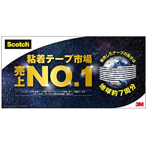 3M 両面テープ カーペット固定用 6-8畳用 幅40mm 長さ15ｍ スコッチ CP40-15 のり残り少ない 床材傷めにくい｜baxonshop-honten｜07