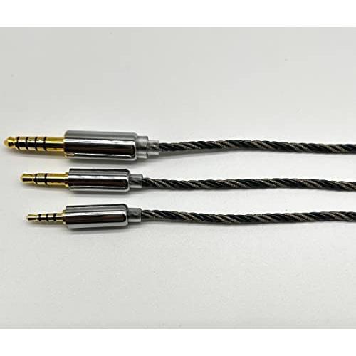 JSHiFi-Vampire 2pin4.4mmリケーブル銀箔糸と銅混合 2pin交換ケーブル 4.4mmイヤホンアップグレードケーブル (2pin4.4mm)｜baxonshop-honten｜03