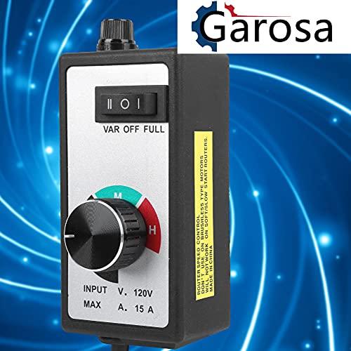 Garosa 1800W 可変ファン 速度コントローラー 高い実用性 安定性あり 水耕栽培インラインダクト排気速度コントローラー 水耕栽培インラインファン 排気USプラグ1｜baxonshop-honten｜06