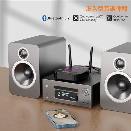 1Mii LDAC Hi-Res Audio Bluetooth 5.2 レシーバー、オーディオ 1Mii LDAC Hi-Res Audio Bluetooth 5.2 レシーバー、オーディオ