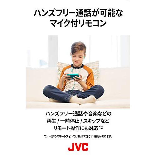 JVCケンウッド JVC HA-FX7G-W ゲーム用イヤホン リモコン・マイク付 小型軽量設計 テレワーク・テレビ会議向け ホワイト｜baxonshop-honten｜03