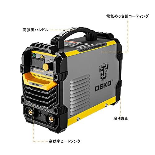 DEKO MMA溶接機 110V&220V兼用 160A アークARC手棒溶接 リフト DEKO MMA溶接機 110V&220V兼用 160A アークARC手棒溶接 リフト