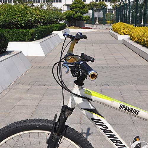 UPANBIKE サイクリング マウンテンバイク 自転車 ハンドルバー 31.8mm 700mm ライザーバー ハンドル (ゴールド)｜baxonshop-honten｜05