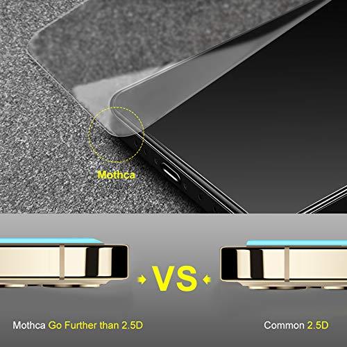 Mothca ２枚セット アンチグレア 強化ガラス iPhone 12/iPhone 12 pro対応 液晶スクラブガラス 保護フィルム 日本旭硝子製素材 指紋防止 反射防止 硬度9H 3D tou｜baxonshop-honten｜06