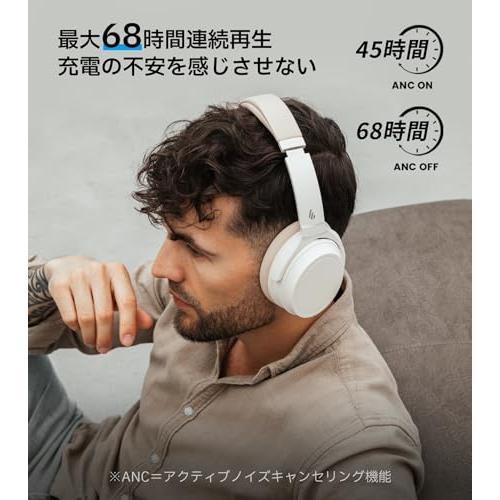 Edifier WH700NB ワイヤレス ノイズキャンセリング ヘッドホン Bluetooth 5.3 外音取り込み/ENC通話ノイズキャンセリング/マルチポイント/マイク内蔵/68時間/専｜baxonshop-honten｜04