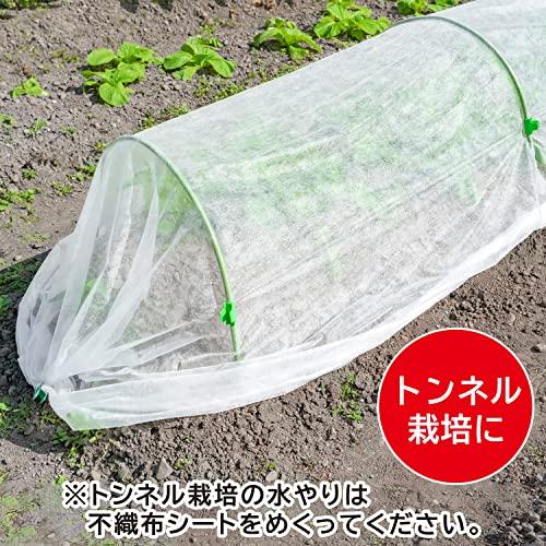 アストロ 園芸用 不織布シート ホワイト 1.6*10m 耐候剤配合 べたがけシート マルチングシート 防虫 霜除け 防寒カバー マルチシート 家庭菜園 ガーデニング 602｜baxonshop-honten｜05