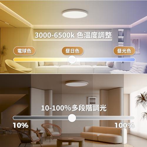 Antree LEDシーリングライト 6畳 3600lm おしゃれ 間接光常夜灯 Antree LEDシーリングライト 6畳 3600lm おしゃれ 間接光常夜灯