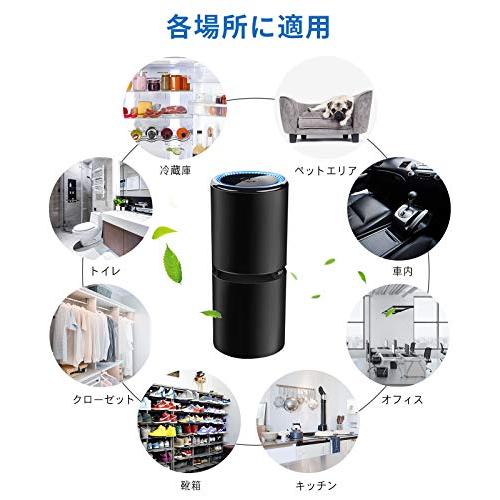 Sugarman 車用空気清浄機 車載 空気清浄機 卓上 小型 イオン発生 Sugarman 車用空気清浄機 車載 空気清浄機 卓上 小型 イオン発生