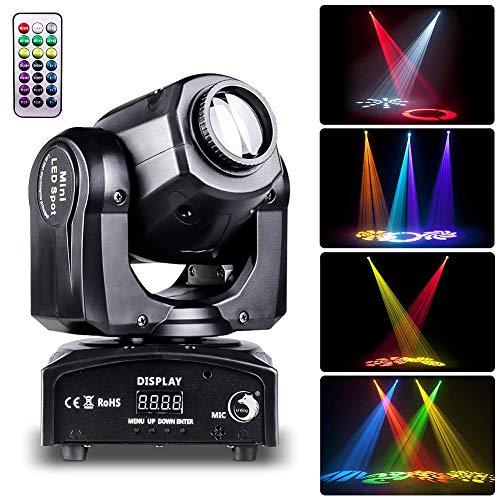 U*King 50W ステージライト LED ムービングライトリモコン付き U*King 50W ステージライト LED ムービングライトリモコン付き