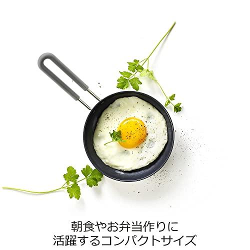 グリーンパン(Greenpan) ミニ フライパン 14cm IH 対応 セラミック こびり付きにくい フッ素不使用 ラウンド ステンレス CC001948-001｜baxonshop-honten｜03