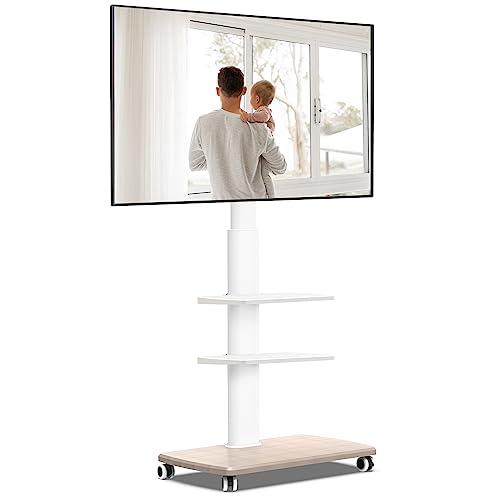 FITUEYES テレビスタンド 32*70型対応 キャスター付き 高さ角度